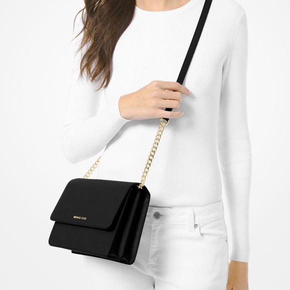 MICHAEL Michael Kors Bags Daniela Large Saffiano Leather Crossbody